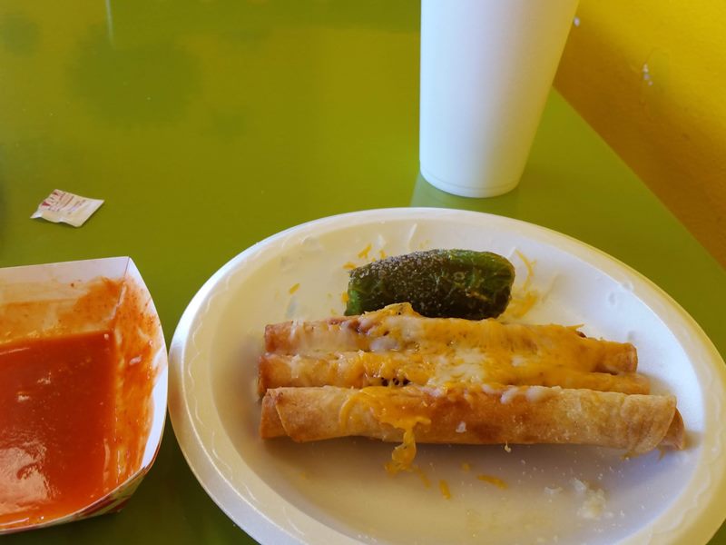Herrera's Mexican Food food